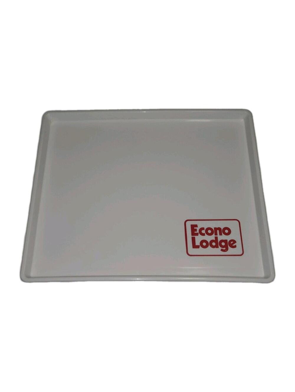 Vintage Econo Lodge Hotel Room Tray 1980's-90's EUC
